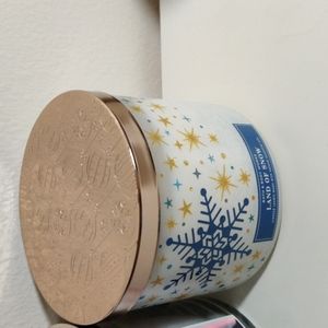 COPY land of snow - Bath & body 3 wicked candles